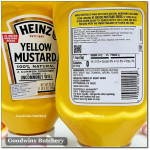 Sauce USA Heinz YELLOW MUSTARD 20oz 566g